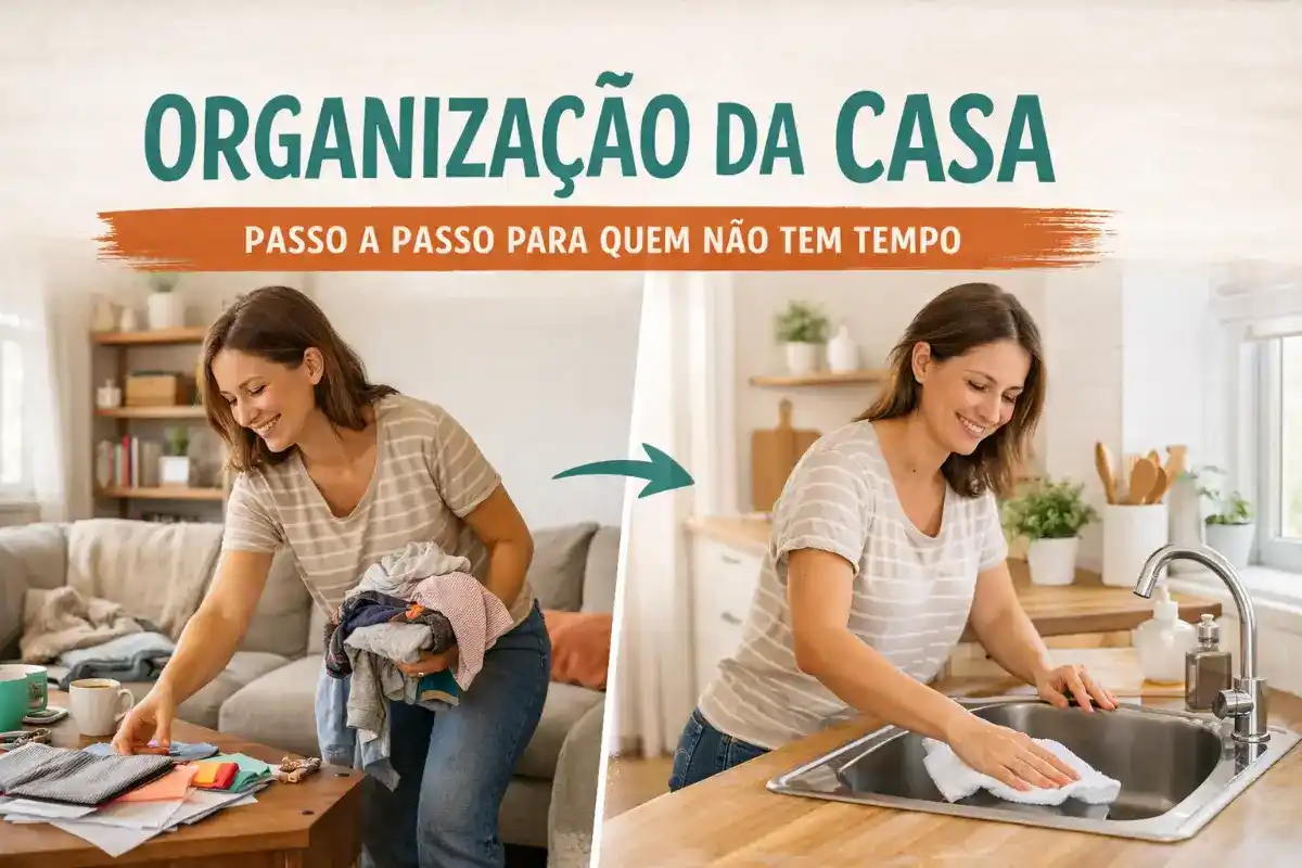 Organização da casa: Passo a passo para quem não tem tempo