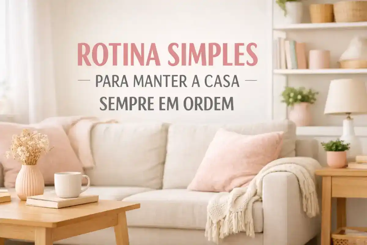Organização da casa: Rotina simples para manter tudo em ordem