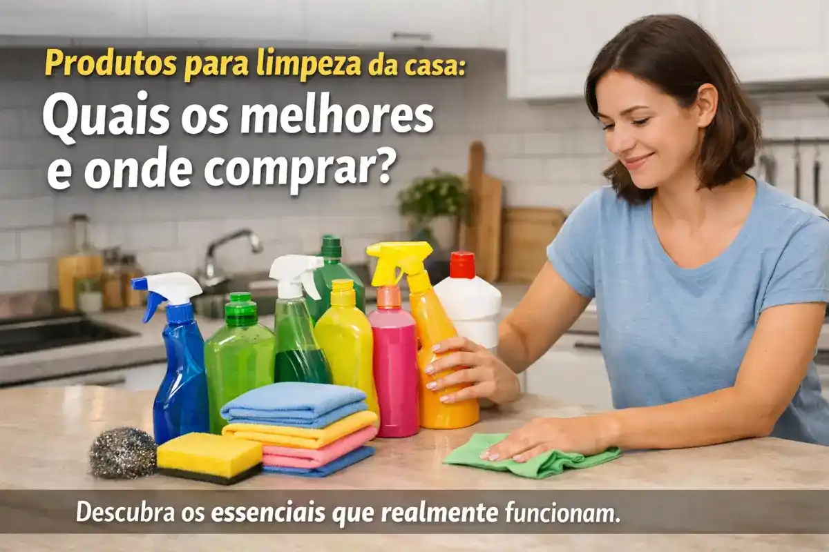 Produtos para limpeza da casa: Quais os melhores e onde comprar?